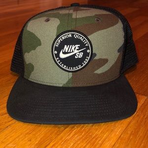 Nike SB Camo Snackback hat